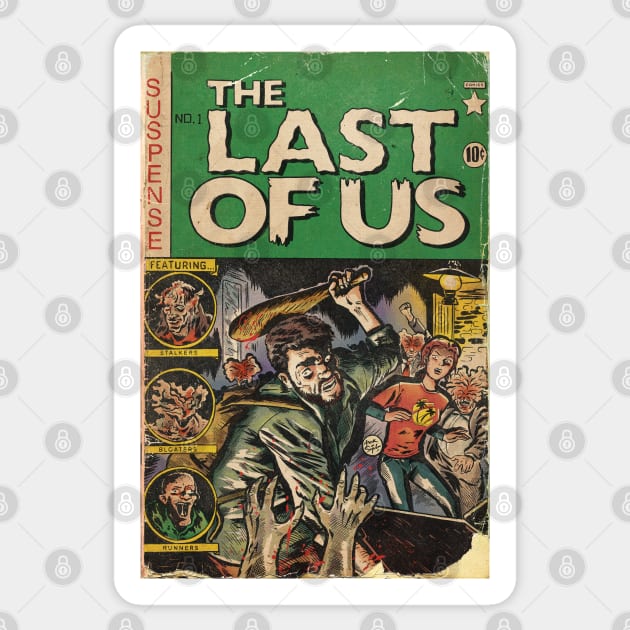The Last of Us Comic Cover fan art Sticker by MarkScicluna
